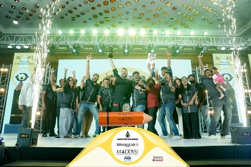 Chennai’s be positive 24 Crowned Best Design & Print Craft Agency at MADDYS 2025