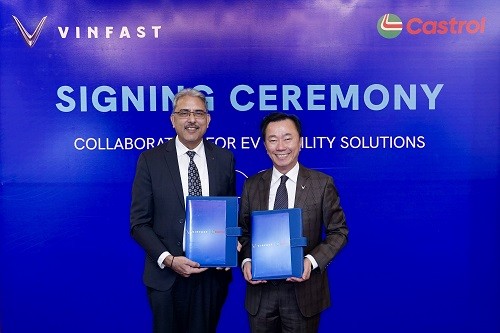 VinFast India Signs MoU With Castrol India To Strengthen EV After-sales Service Network VinFast India Signs MoU With Castrol India To Strengthen EV After-sales Service Network
