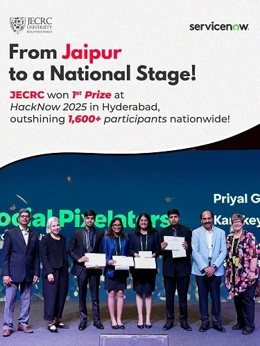 Innovation Just Found its New Address – JECRC University, Jaipur