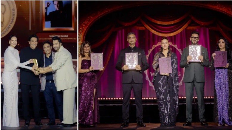 Varun Dhawan, Neha Dhupia & Esha Gupta Honoured India’s Best Wedding Makers and Unveiled 5th Edition of The Great Indian Wedding Book 2025 Varun Dhawan, Neha Dhupia & Esha Gupta Honoured India’s Best Wedding Makers and Unveiled 5th Edition of The Great Indian Wedding Book 2025