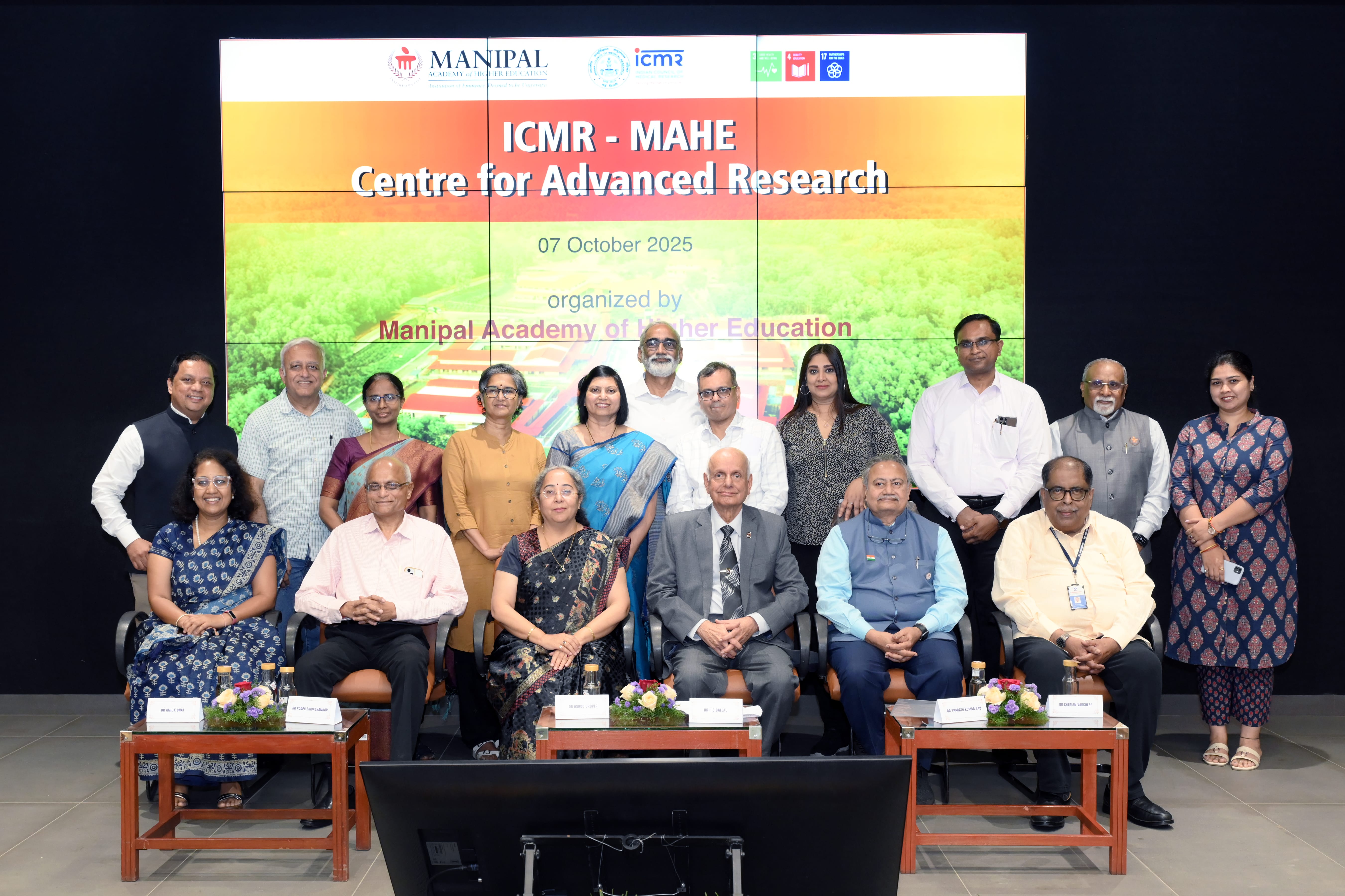 MAHE Establishes ICMR-MAHE Centre for Advanced Research with Rs. 12.84 Crore ICMR Grant MAHE Establishes ICMR-MAHE Centre for Advanced Research with Rs. 12.84 Crore ICMR Grant