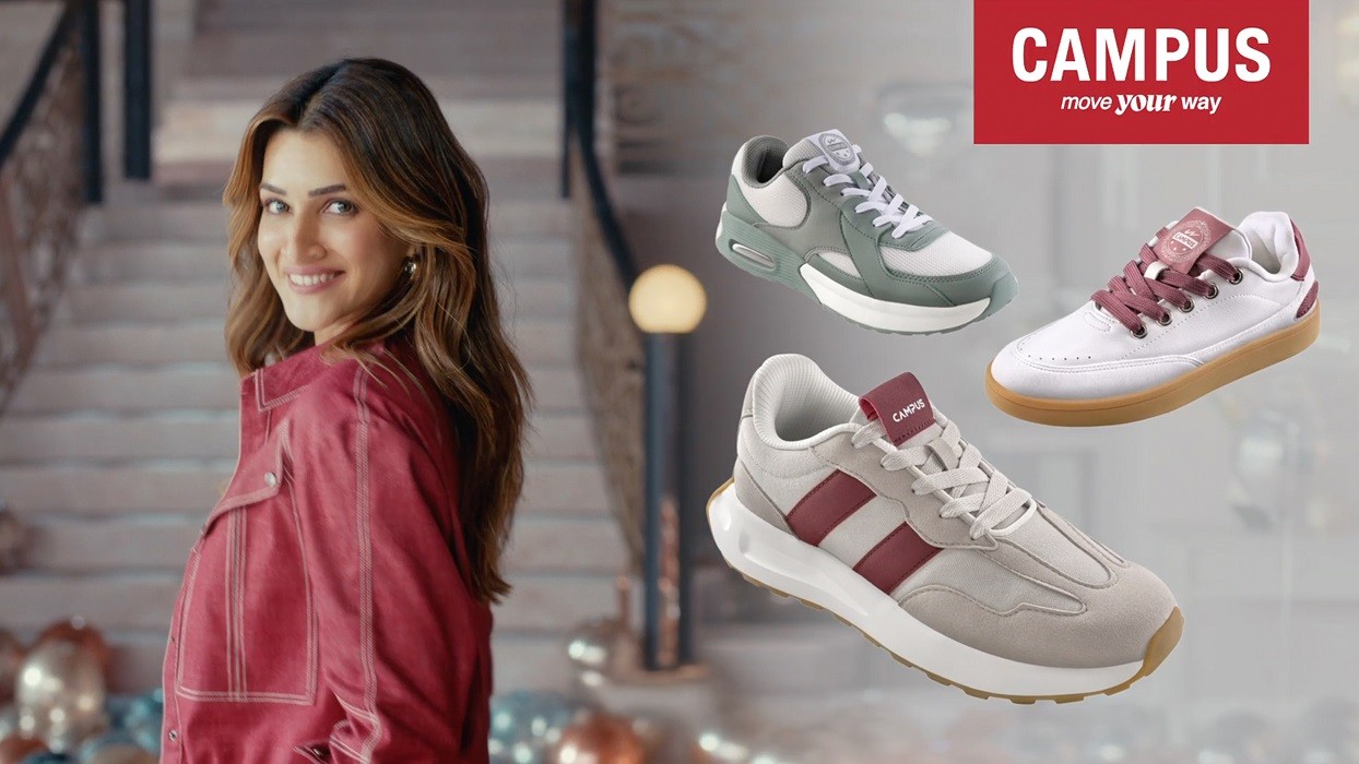 Kriti Sanon Breaks Through Labels in Campus Shoes’ New ‘You Go, Girl!’ Campaign Kriti Sanon Breaks Through Labels in Campus Shoes’ New ‘You Go, Girl!’ Campaign