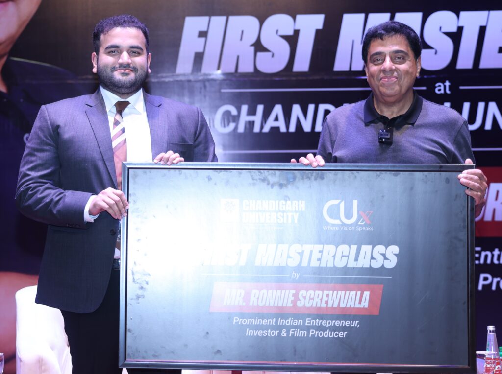 Staying Relevant in Changing World and Keep Learning is Key to Success, says Ronnie Screwvala During Masterclass at Chandigarh University Staying Relevant in Changing World and Keep Learning is Key to Success, says Ronnie Screwvala During Masterclass at Chandigarh University