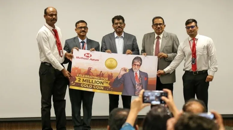 Muthoot Aurum Crosses Two Million Gold Coin Sales Milestone Across India Muthoot Aurum Crosses Two Million Gold Coin Sales Milestone Across India