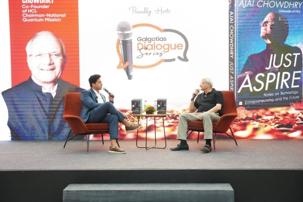 Galgotias University Hosts Shri Ajai Chowdhry under Dialogue Series to Inspire Innovation and Leadership Galgotias University Hosts Shri Ajai Chowdhry under Dialogue Series to Inspire Innovation and Leadership