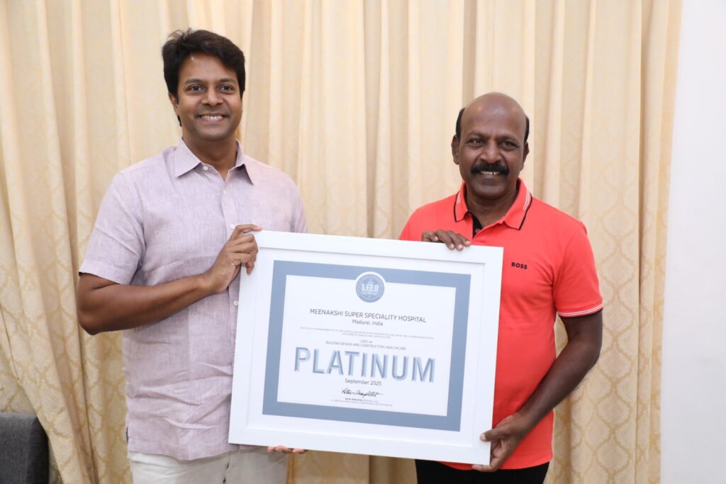 Meenakshi Super Speciality Hospital Sets Benchmark with India's First LEED Platinum Certification Meenakshi Super Speciality Hospital Sets Benchmark with India's First LEED Platinum Certification