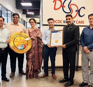 DCDC Kidney Care Sets Global Benchmark with AACI Accreditation for Badarpur Dialysis Centre