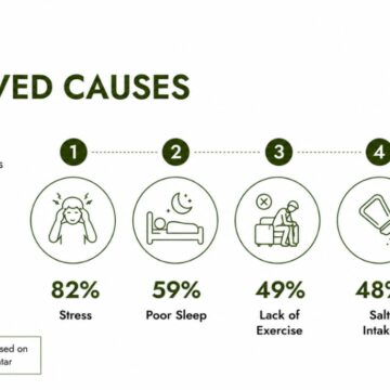 82% of Indian Hypertensives trace their BP to Stress, Not Diet, Finds New Study
