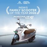Ampere Magnus G Max by Greaves Electric Mobility Wins 'Family Scooter of the Year' at Times Drive Auto Summit and Awards 2026