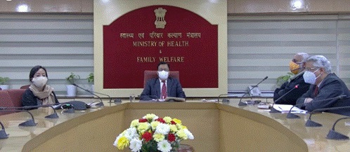 Centre Reviews preparedness status of the Entire spectrum of oxygen infrastructure including PSA Plants Centre Reviews preparedness status of the Entire spectrum of oxygen infrastructure including PSA Plants