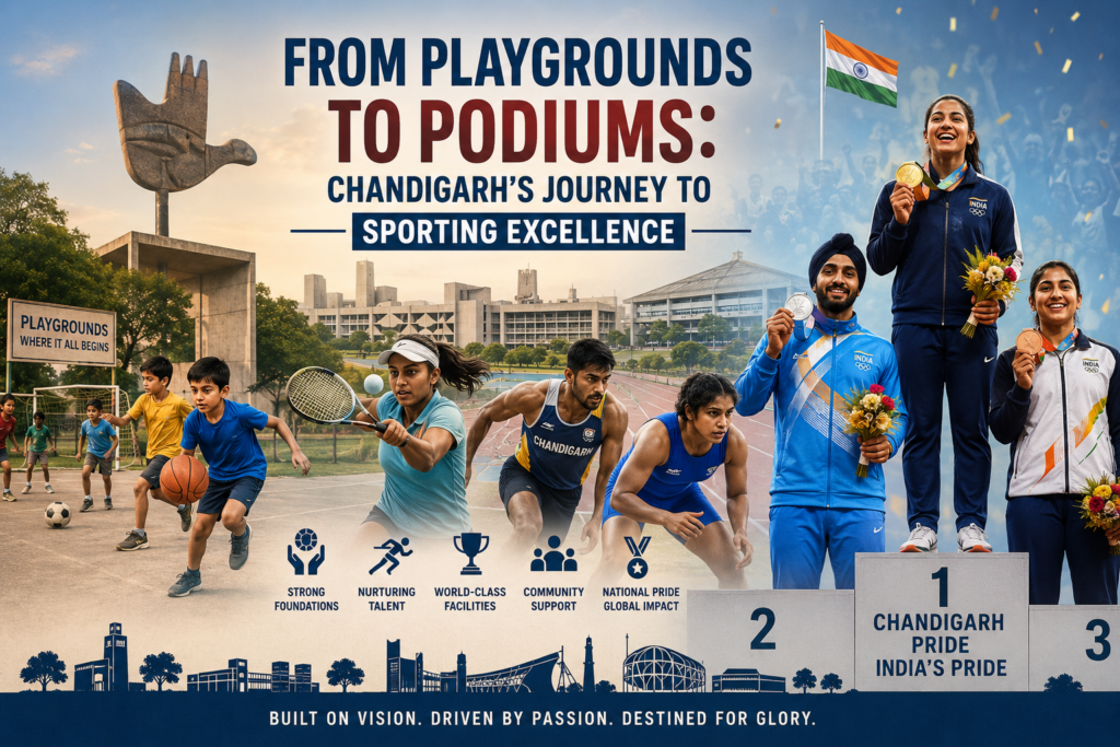 From Playgrounds to Podiums: Chandigarh’s Journey to Sporting Excellence