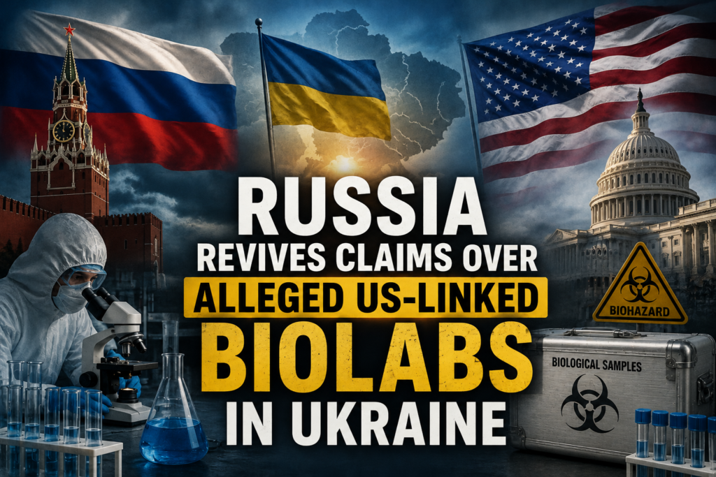 Russia Revives Allegations Over Alleged US-Linked Biolab Activities In Ukraine