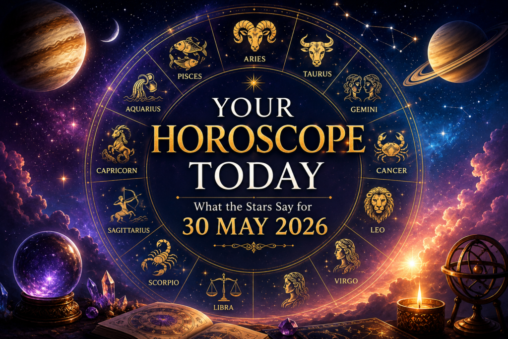 Your Horoscope Today: What the Stars Say for 30 May 2026