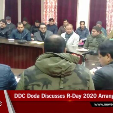 DDC Doda Discusses R-Day 2020 Arrangements DDC Doda Discusses R-Day 2020 Arrangements