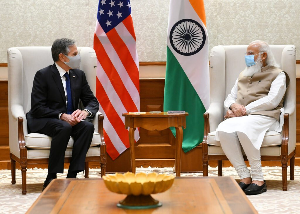 U.S. Secretary of State Antony Blinken called on Prime Minister Narendra Modi U.S. Secretary of State Antony Blinken called on Prime Minister Narendra Modi
