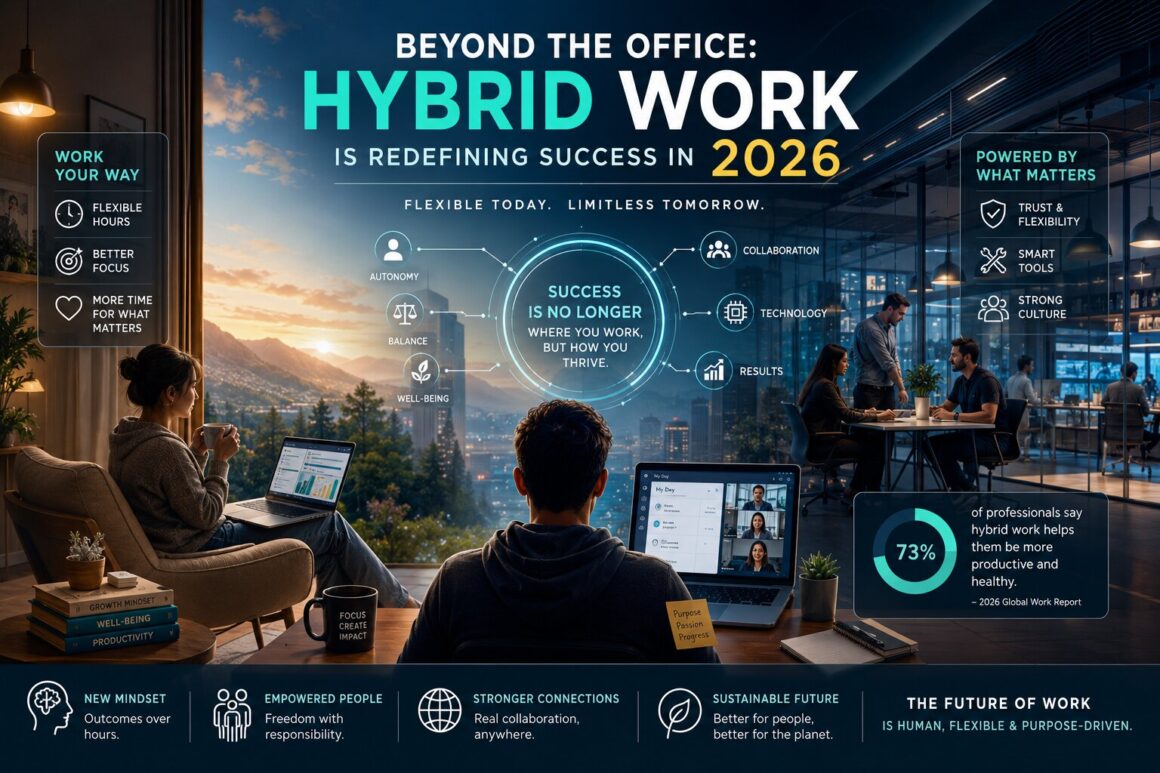 Beyond the Office: Hybrid Work Is Redefining Success in 2026