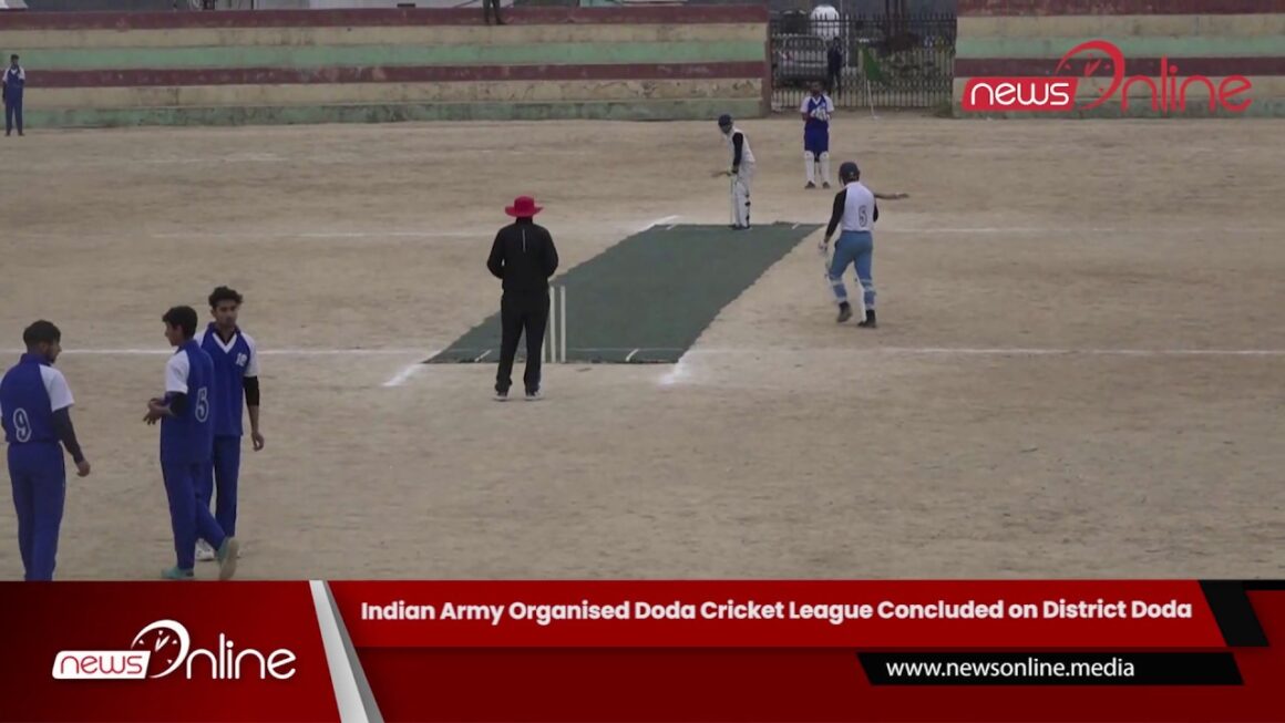 Indian Army Organised Doda Cricket League Concluded Indian Army Organised Doda Cricket League Concluded
