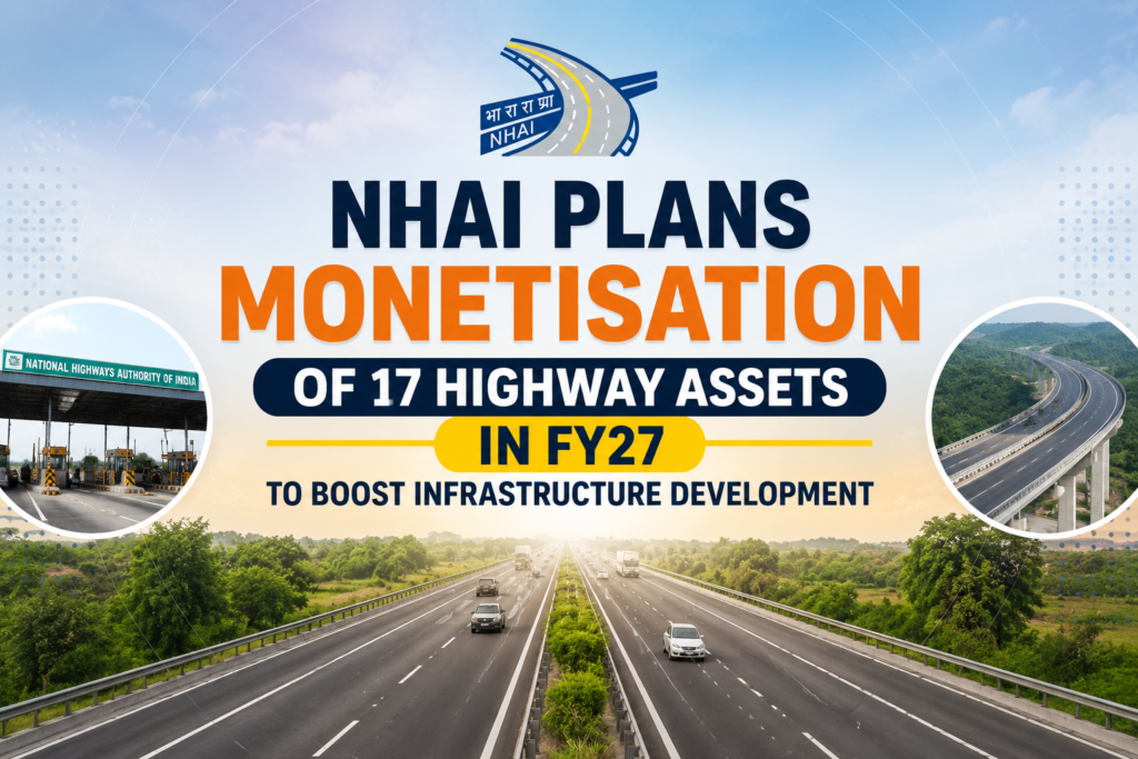 NHAI Plans Monetisation of 17 Highway Assets in FY27 to Boost Infrastructure Development