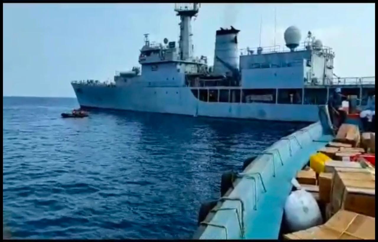 Indian Navy deploys Oxygen Express to Island Territories Indian Navy deploys Oxygen Express to Island Territories
