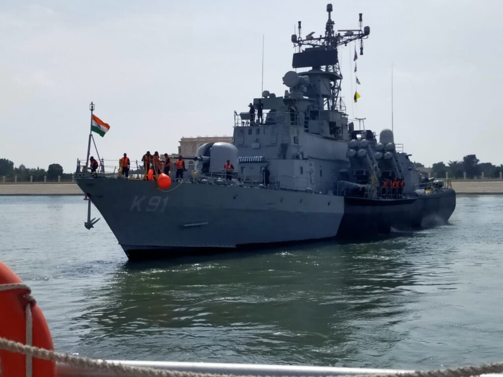 Indian Navy Ship Pralaya Arrives in Abu Dhabi, UAE to participate in NAVDEX 21 and IDEX 21 Indian Navy Ship Pralaya Arrives in Abu Dhabi, UAE to participate in NAVDEX 21 and IDEX 21