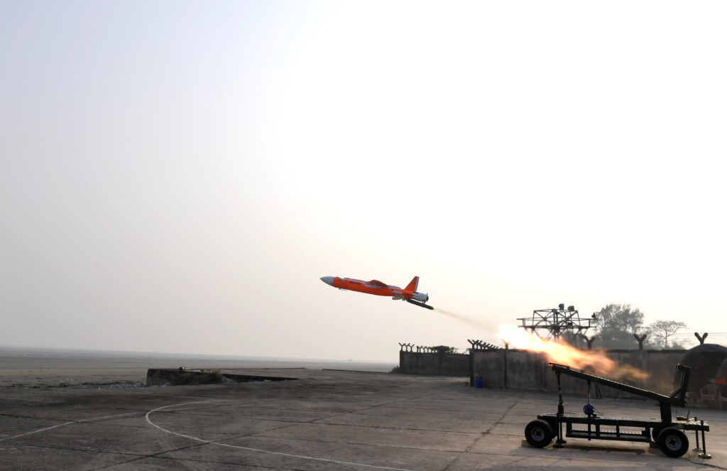 DRDO successfully conducts Flight-Test of Indigenous Aerial Target ‘Abhyas’ DRDO successfully conducts Flight-Test of Indigenous Aerial Target ‘Abhyas’