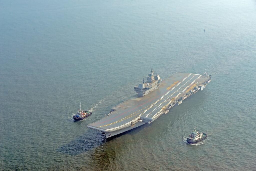Iac Vikrant Sets Sail For Next Set Of Sea Trials Iac Vikrant Sets Sail For Next Set Of Sea Trials