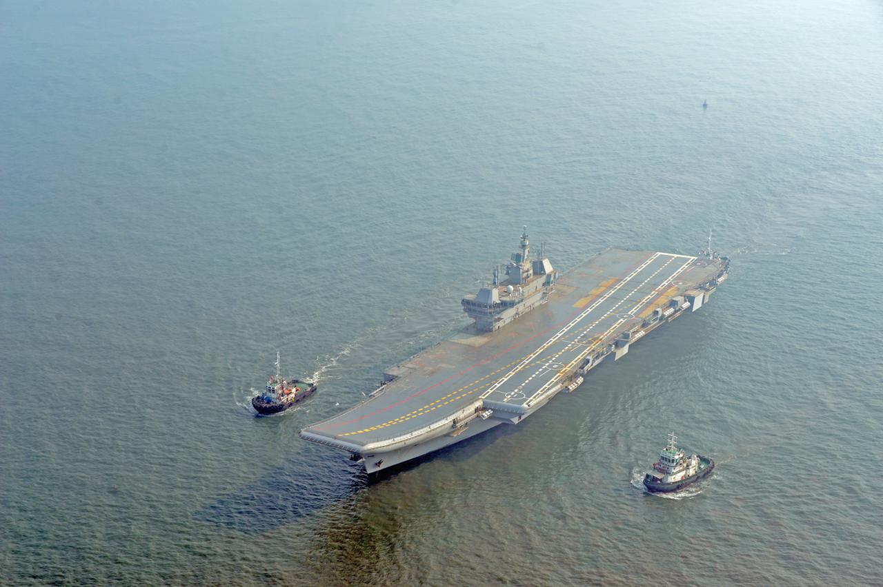Iac Vikrant Sets Sail For Next Set Of Sea Trials Iac Vikrant Sets Sail For Next Set Of Sea Trials
