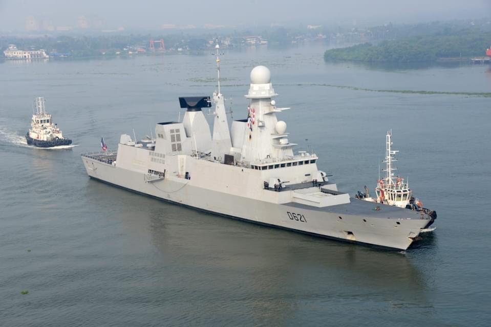French Navy Ship Fs Chevalier Paul – Departs On Completion Of Engagements With Indian Navy French Navy Ship Fs Chevalier Paul – Departs On Completion Of Engagements With Indian Navy