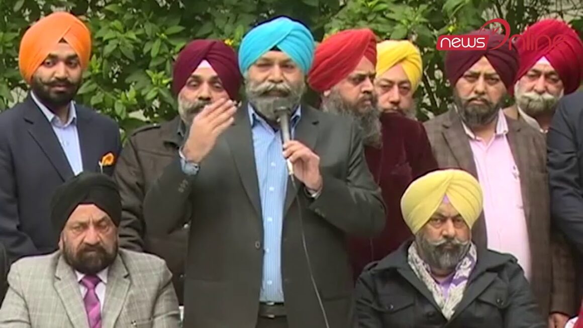 Press Conference by Sukhbir Singh Badal and Harsimrat Kaur Badal in Delhi