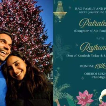 Rajkummar Rao and Patralekhaa Wedding – अब से कुछ देर में बंध जाएंगे राजकुमार राव और पत्रलेखा शादी के बंधन में