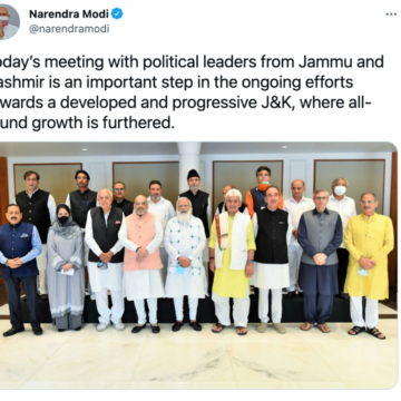 PM delimitation soon so that J&K gets an elected government