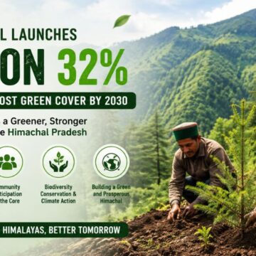 Himachal Launches “Mission 32%” Forest Drive to Boost Green Cover by 2030