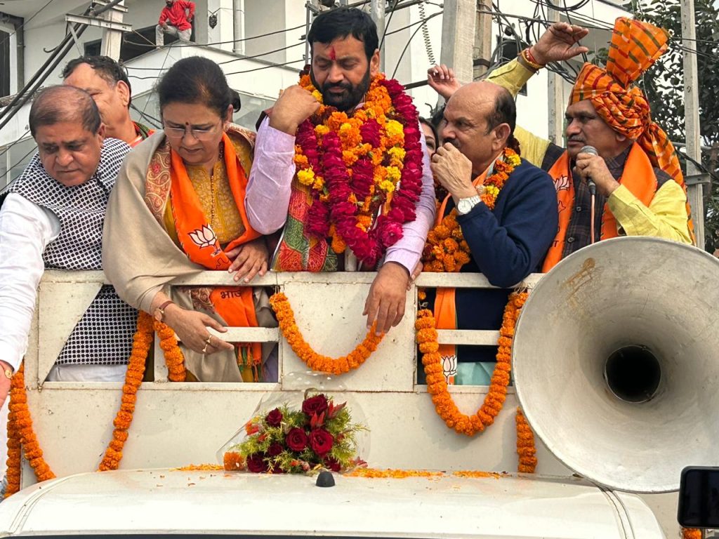 कांग्रेस मतलब भ्रष्टाचार भाजपा मतलब विकास – नायब सैनी कांग्रेस मतलब भ्रष्टाचार भाजपा मतलब विकास – नायब सैनी