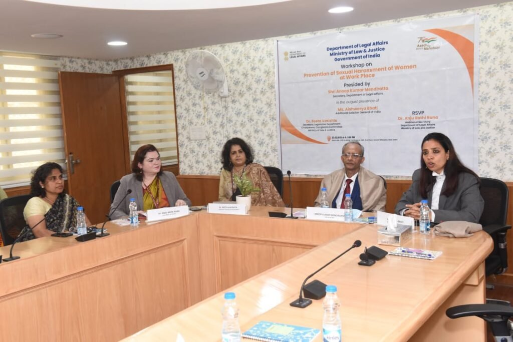 1st Workshop on Prevention of Sexual Harassment at Workplace held on 23rd February 1st Workshop on Prevention of Sexual Harassment at Workplace held on 23rd February