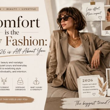 comfort is the new fashion Comfort is the New Fashion: Why 2026 is All About You