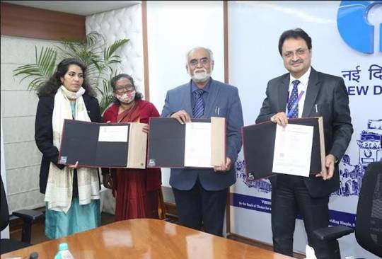 SBI-NCF-IGNCA sign MoU for Development of Atmanirbhar Bharat Centre for Design at Red Fort, Delhi SBI-NCF-IGNCA sign MoU for Development of Atmanirbhar Bharat Centre for Design at Red Fort, Delhi