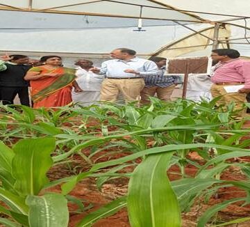 Dr. Abhilaksh Likhi, Additional Secretary in Union Ministry of Agriculture & Farmers Welfare visits Precision Farming Development Centre