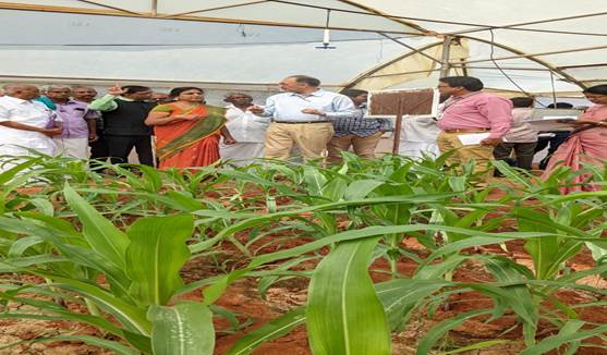 Dr. Abhilaksh Likhi, Additional Secretary in Union Ministry of Agriculture & Farmers Welfare visits Precision Farming Development Centre