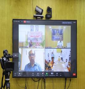 Tribal Affairs Minister Shri Arjun Munda launches ‘AdiPrashikshan Portal’ and 3 -Day Online Capacity Building Tribal Affairs Minister Shri Arjun Munda launches ‘AdiPrashikshan Portal’ and 3 -Day Online Capacity Building