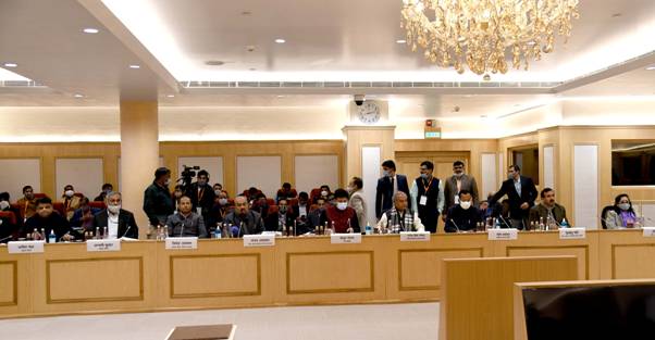 8th round of talks between Government and Farmers Unions held in Vigyan Bhawan, New Delhi 8th round of talks between Government and Farmers Unions held in Vigyan Bhawan, New Delhi