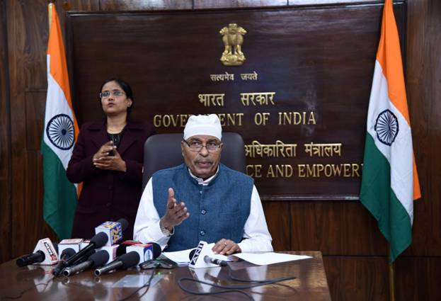 Union Minister for Social Justice & Empowerment e-launched the E-Newsletter today during Union Minister for Social Justice & Empowerment e-launched the E-Newsletter today during