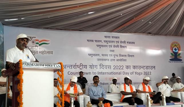 Uttarakhand is the birthplace of Yoga: Dr Sanjeev Kumar Balyan Uttarakhand is the birthplace of Yoga: Dr Sanjeev Kumar Balyan