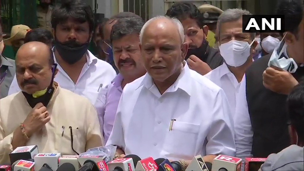 BREAKING: Karnataka Chief Minister BS Yediyurappa has resigned from the post of Chief Minister BREAKING: Karnataka Chief Minister BS Yediyurappa has resigned from the post of Chief Minister
