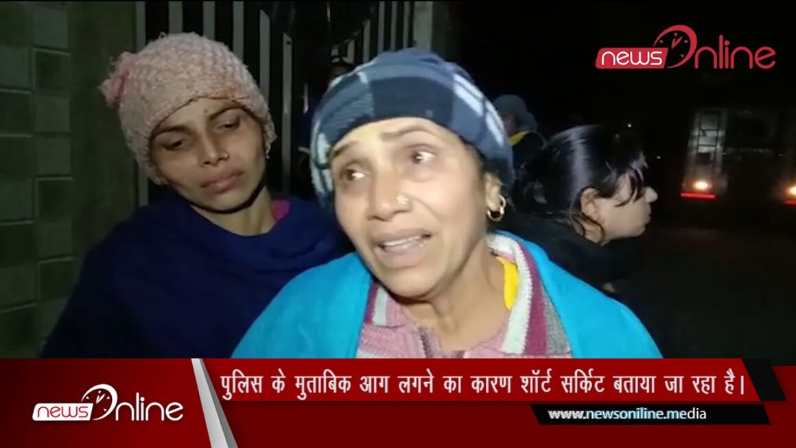 अमृतसर अधीन इलाके घनपुर काले में एक गर्म शॉल की फैक्ट्री मैं लगी भयानक आग,,