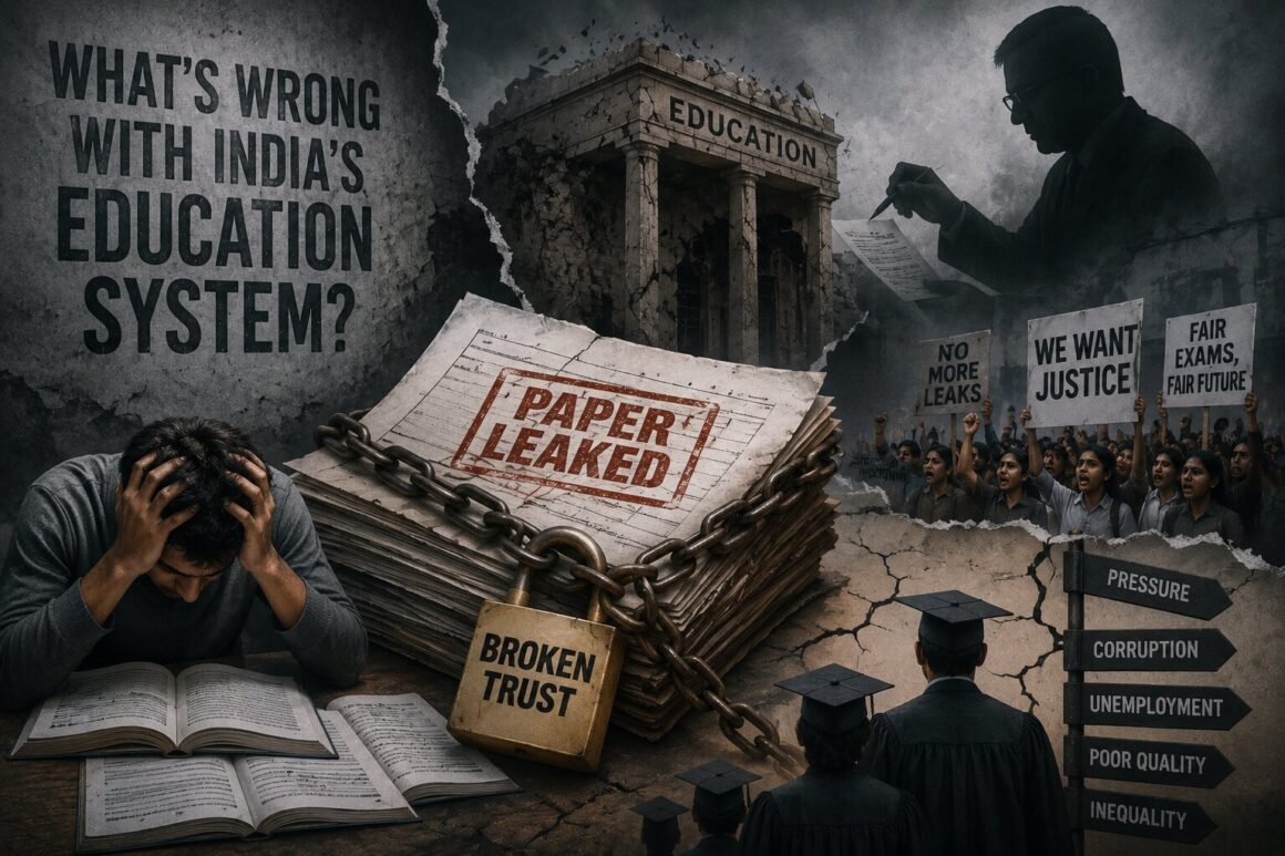 Leaked Papers, Broken Trust: What's Wrong with India's Education System? Leaked Papers, Broken Trust: What's Wrong with India's Education System?