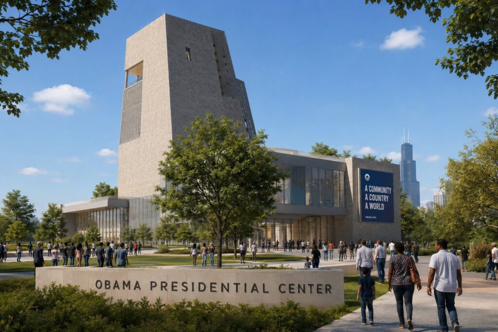 Obama Presidential Center Set to Open, Bringing History and Hope to Chicago