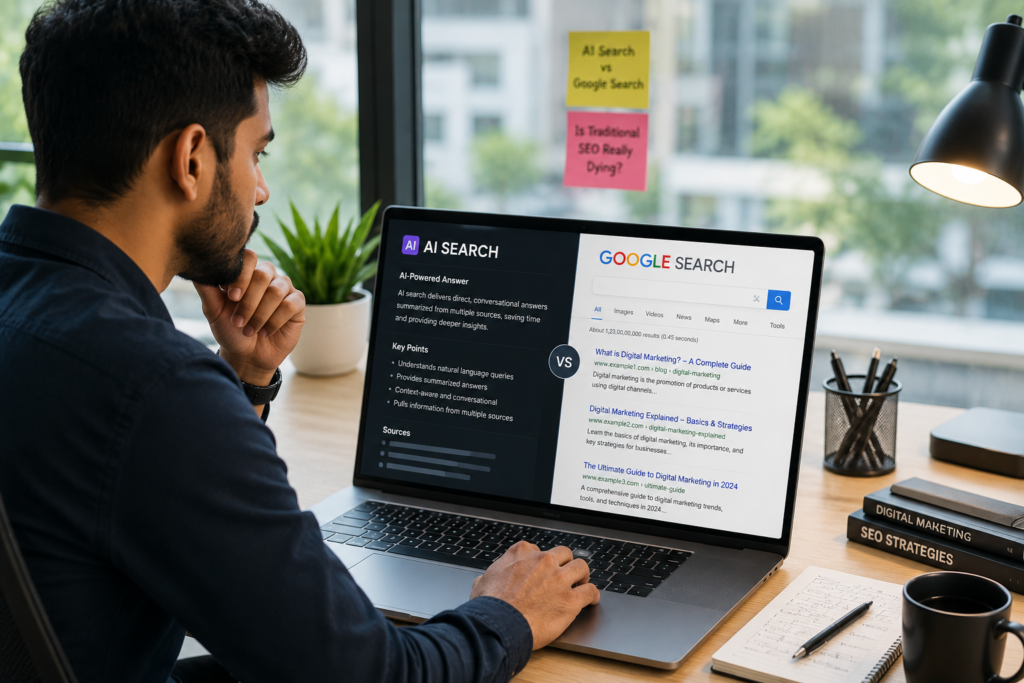 AI Search vs Google Search 2026
