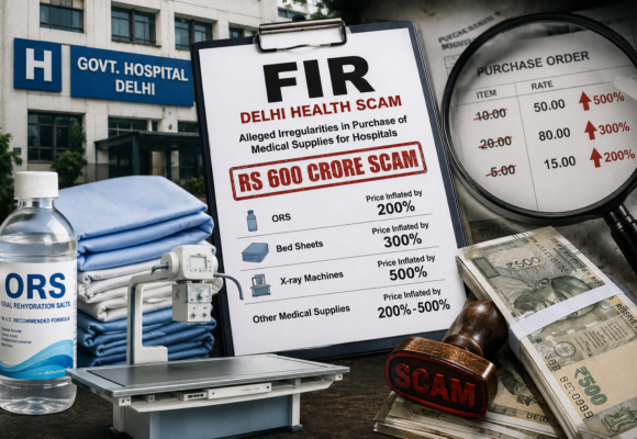 ₹600 Crore Delhi Health Scam: FIR Alleges Massive Price Inflation in Hospital Purchases