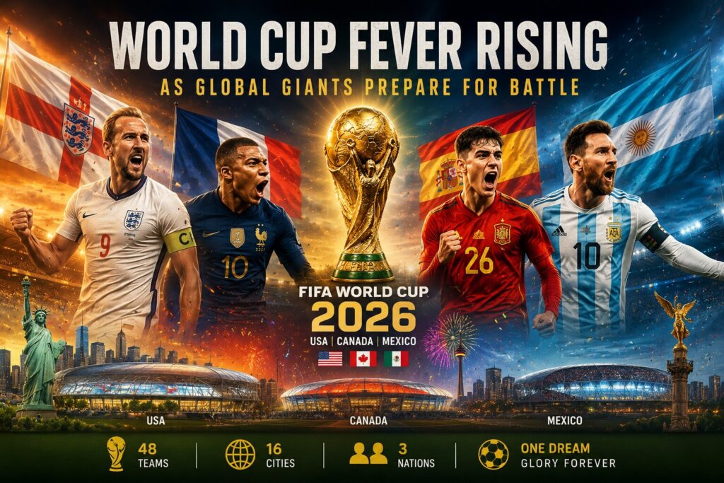 World Cup Fever Rising as Global Giants Prepare for Battle