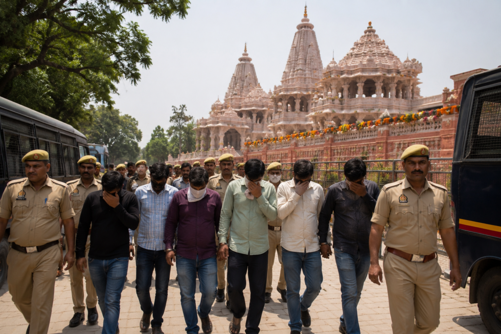 Eight arrested in Ram temple donation case after SIT findings